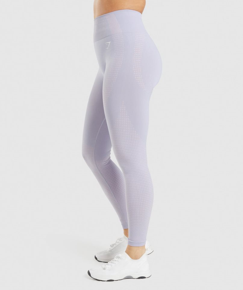 Women's Gymshark Vital Seamless 2.0 Leggings Light Blue | NZ 4LOFPN